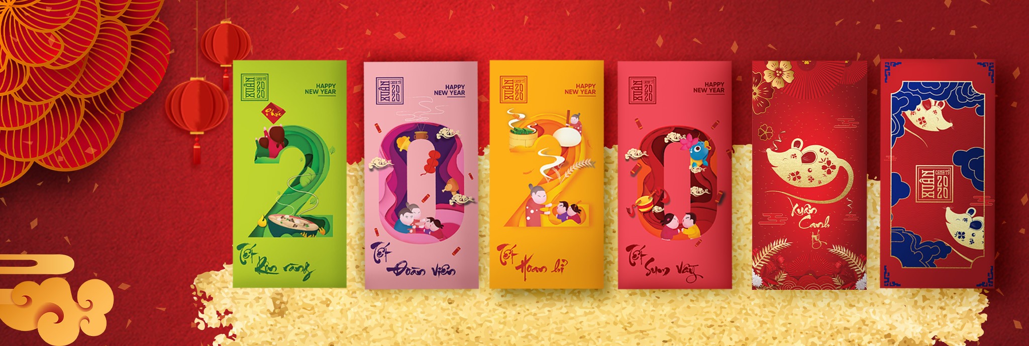 thiết kế bao lì xì