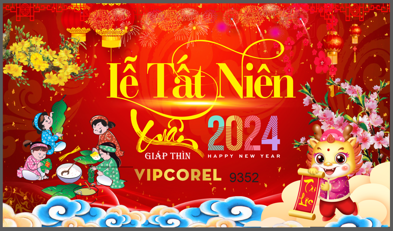 banner chúc tết giáp thìn